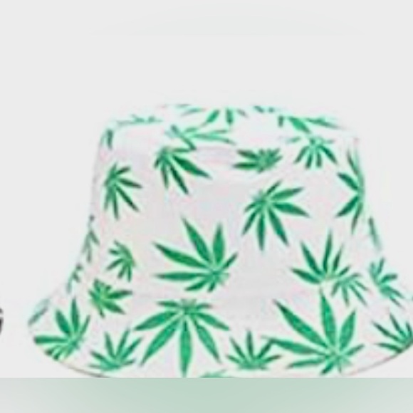 🎉Reversible fisherman, sun-hat. Weed-printed hat. Unisex. NWOT! - Picture 7 of 7